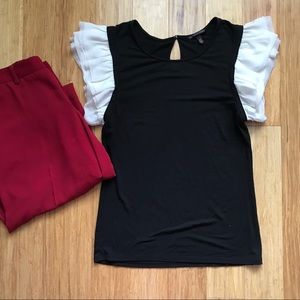 Victoria’s Secret blouse with ruffle sleeve